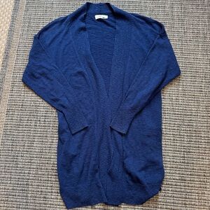 Vineyard Vines Oversized Navy Blue Cardigan